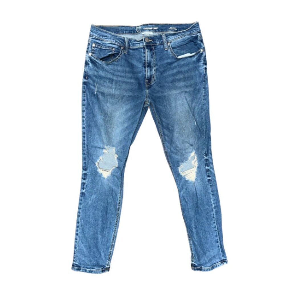 Blue Skinny Jeans Original Use Women's Size 34x32
